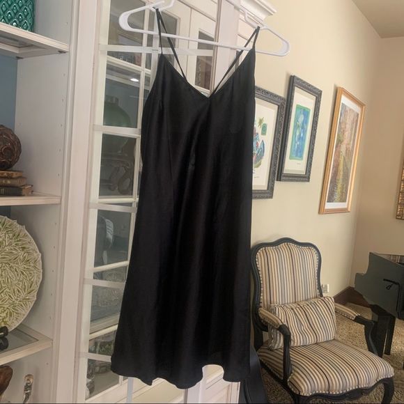 Sexy 2-Pc Robe + Slip (Nightie / Negligee) Set. Black Women's Plus Size 3X NWT - Picture 4 of 7